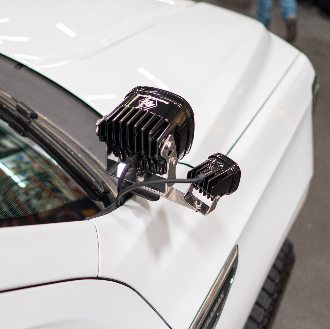 SDHQ Built 2021-2025 Yukon/Yukon XL A-Pillar Light Mounts