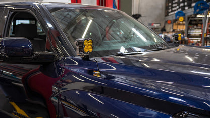 22-Current Toyota Tundra SDHQ Built A-Pillar Light Mounts