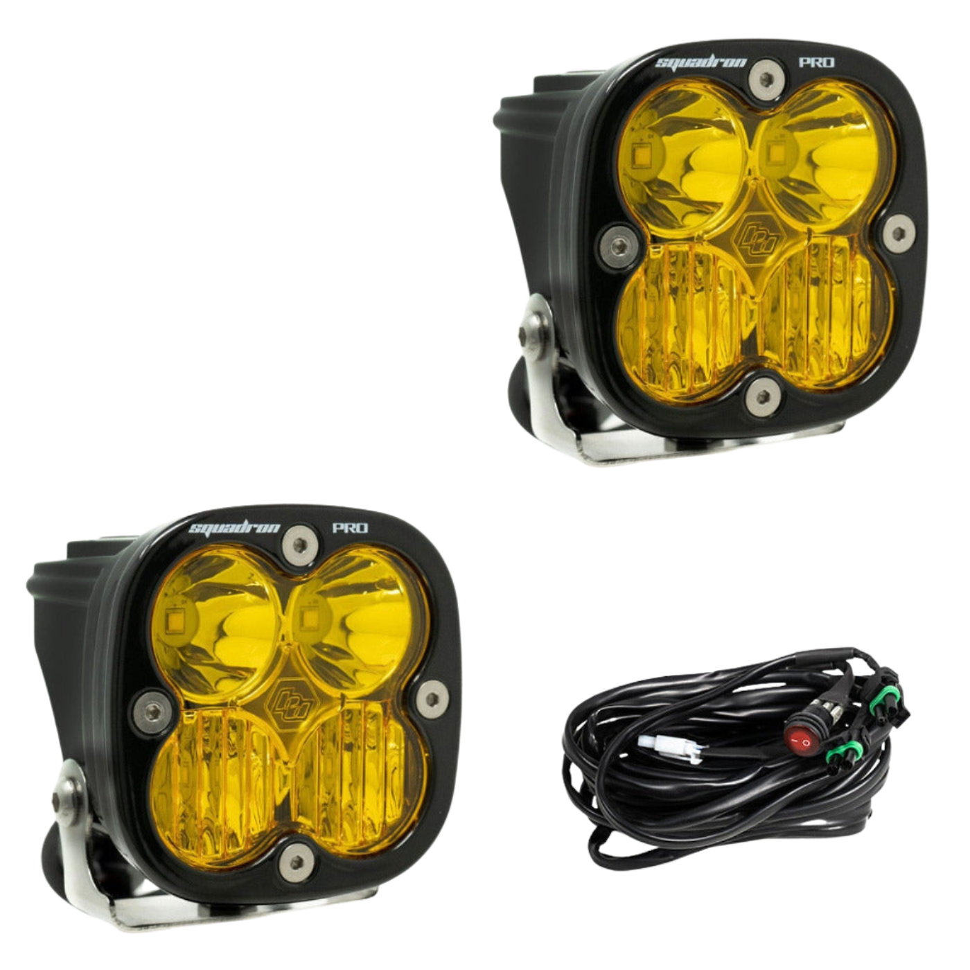 Baja Designs Squadron Pro LED Lights-Pair