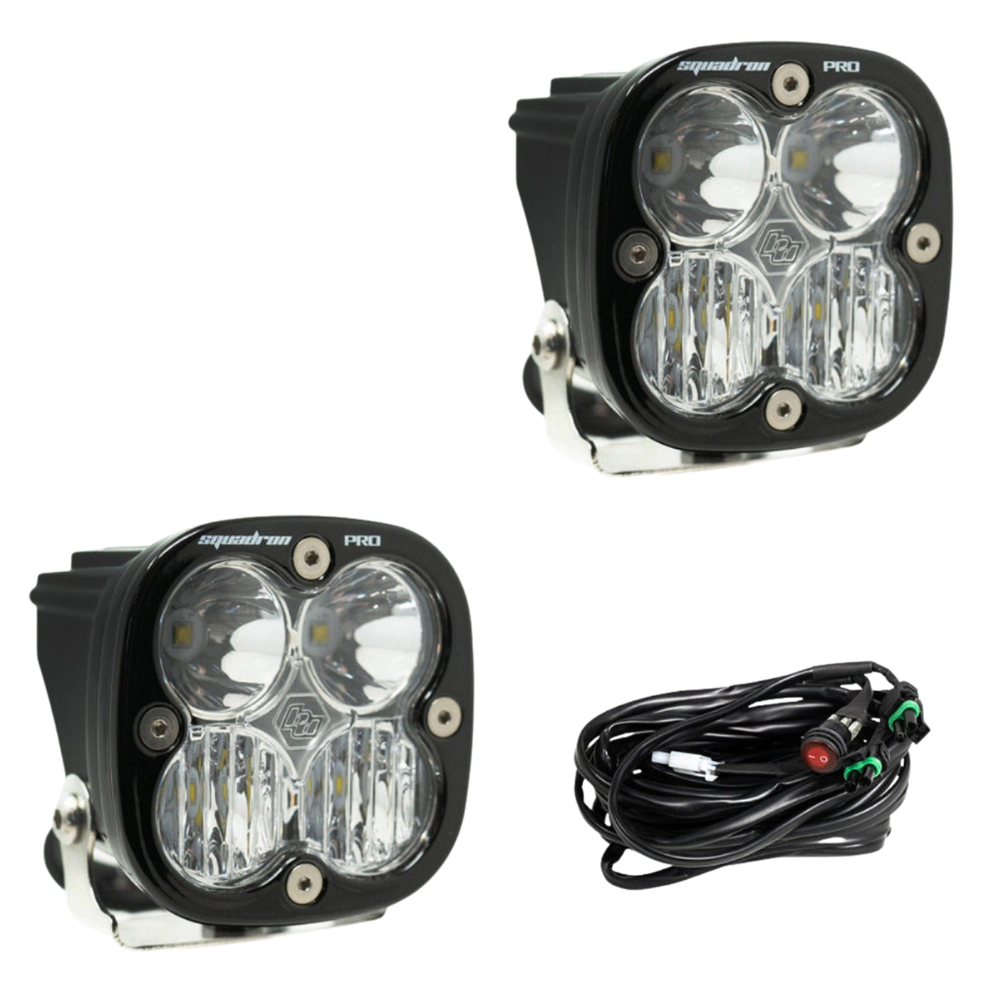 Baja Designs Squadron Pro LED Lights-Pair