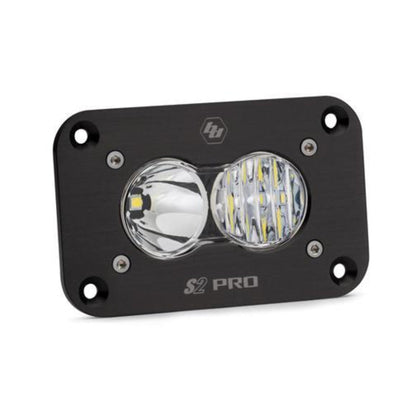 S2 Pro Flush Mount LED Light Lighting Baja Designs Clear Driving/Combo Display 