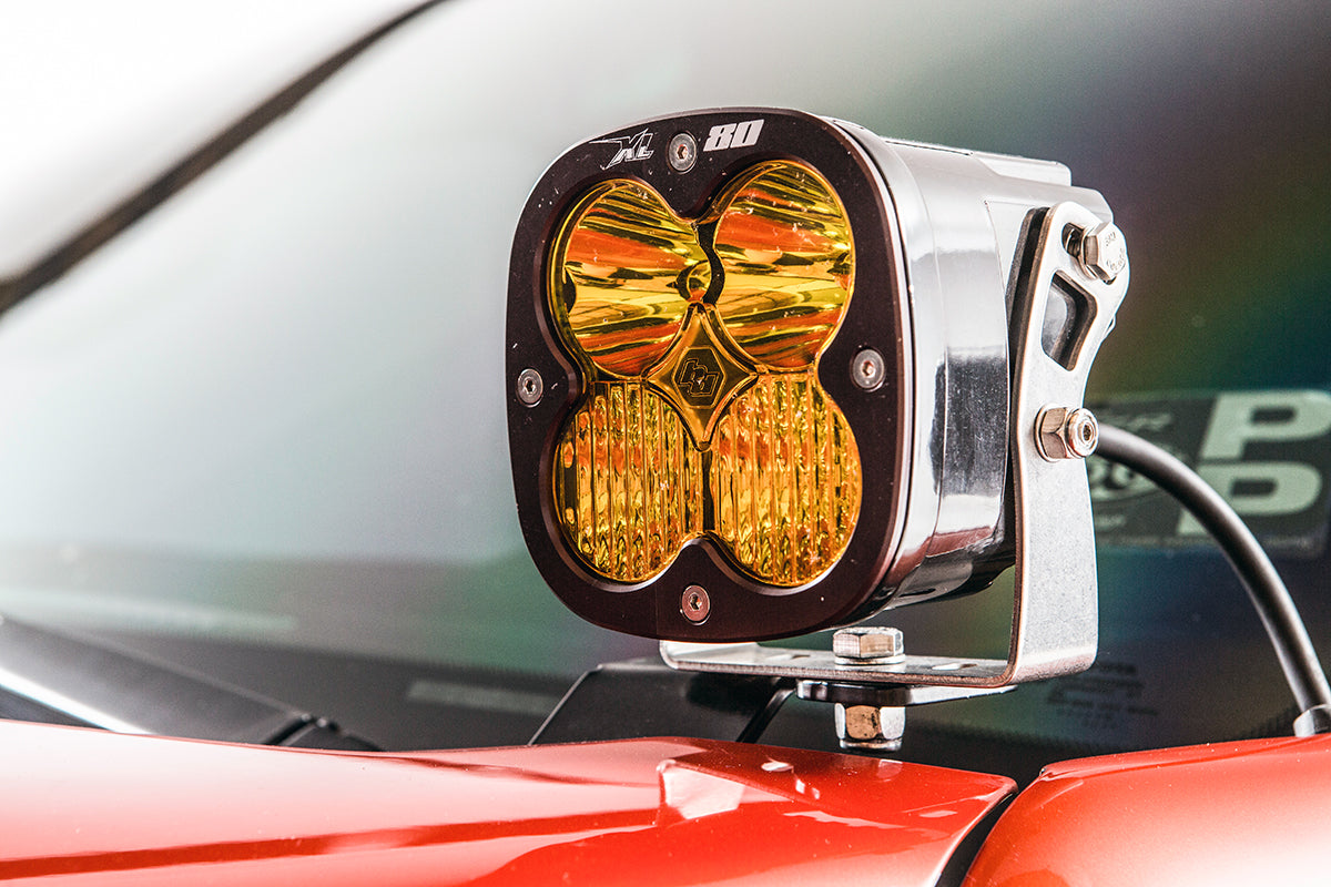 07-13 Toyota Tundra SDHQ Built A-Pillar Light Mounts close-up