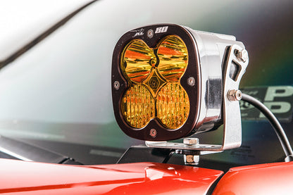 07-13 Toyota Tundra SDHQ Built A-Pillar Light Mounts close-up